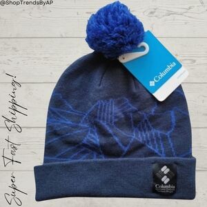 Columbia Mountain Pompom Beanie
